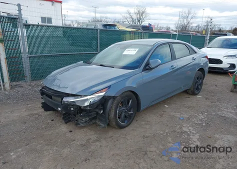 2022 Hyundai Elantra Sel из США, поврежденный, VIN KMHLM4AG3NU320980